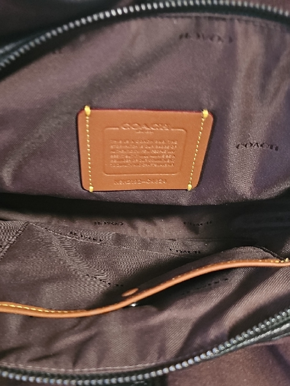 Coach Lori Leather Shoulder Bag - Picture 10 of 16